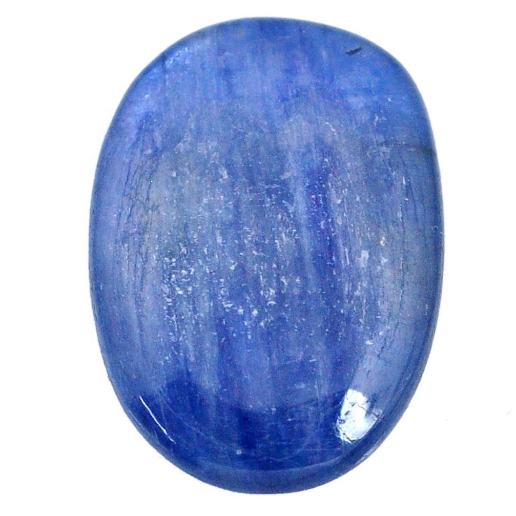 Natural 19.45cts kyanite blue cabochon 24x17 mm fancy loose gemstone s20374