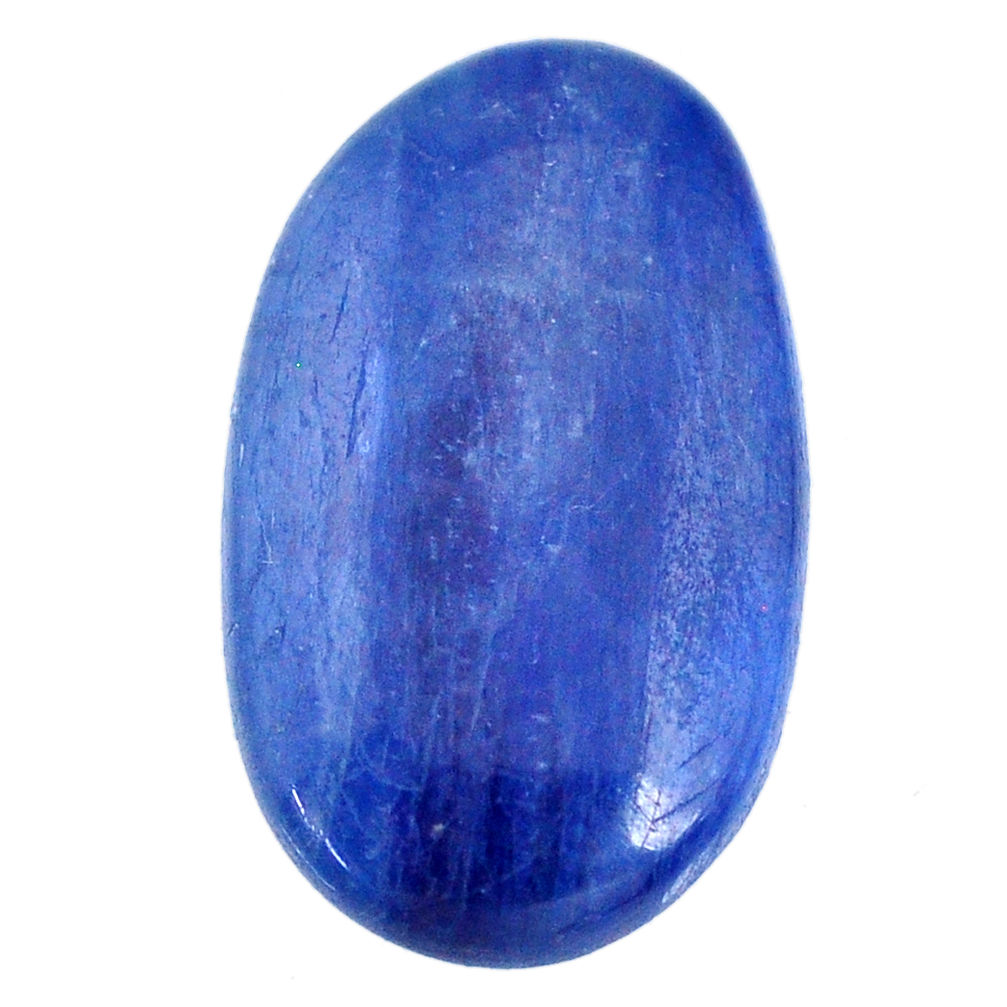 Natural 22.40cts kyanite blue cabochon 25x15 mm fancy loose gemstone s20373