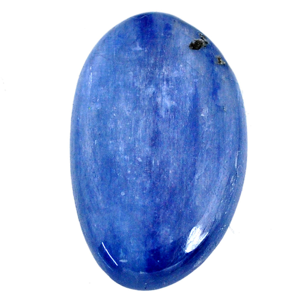 Natural 23.15cts kyanite blue cabochon 26x16 mm fancy loose gemstone s20376