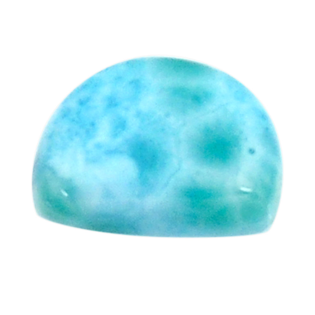 Natural 7.40cts larimar blue cabochon 14x10 mm fancy loose gemstone s18581