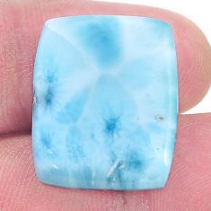 Natural 15.15cts larimar blue cabochon 21.5x17.5mm octagan loose gemstone s27494