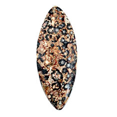 Natural 29.45cts leopard skin jasper 49x18 mm marquise loose gemstone s21129