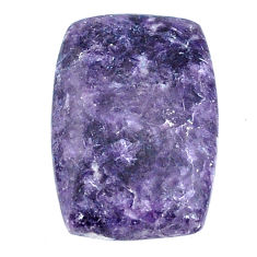 Natural 14.45cts lepidolite purple cabochon 22x15 mm loose gemstone s22699