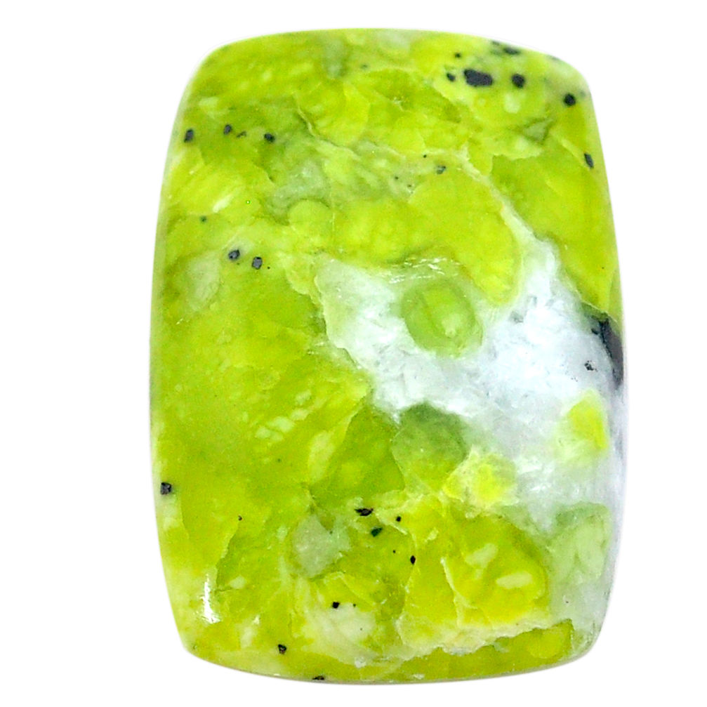 Natural 22.40cts lizardite (meditation stone) 27x18 mm loose gemstone s23730