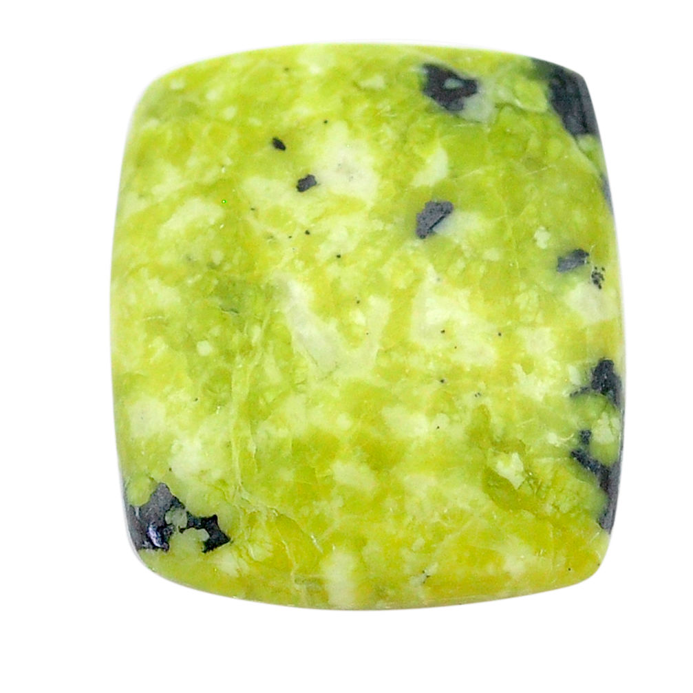 Natural 20.10cts lizardite (meditation stone) 30x20 mm loose gemstone s23754