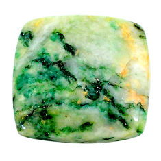 Natural 28.45cts mariposite green cabochon 22x21mm octagan loose gemstone s24820