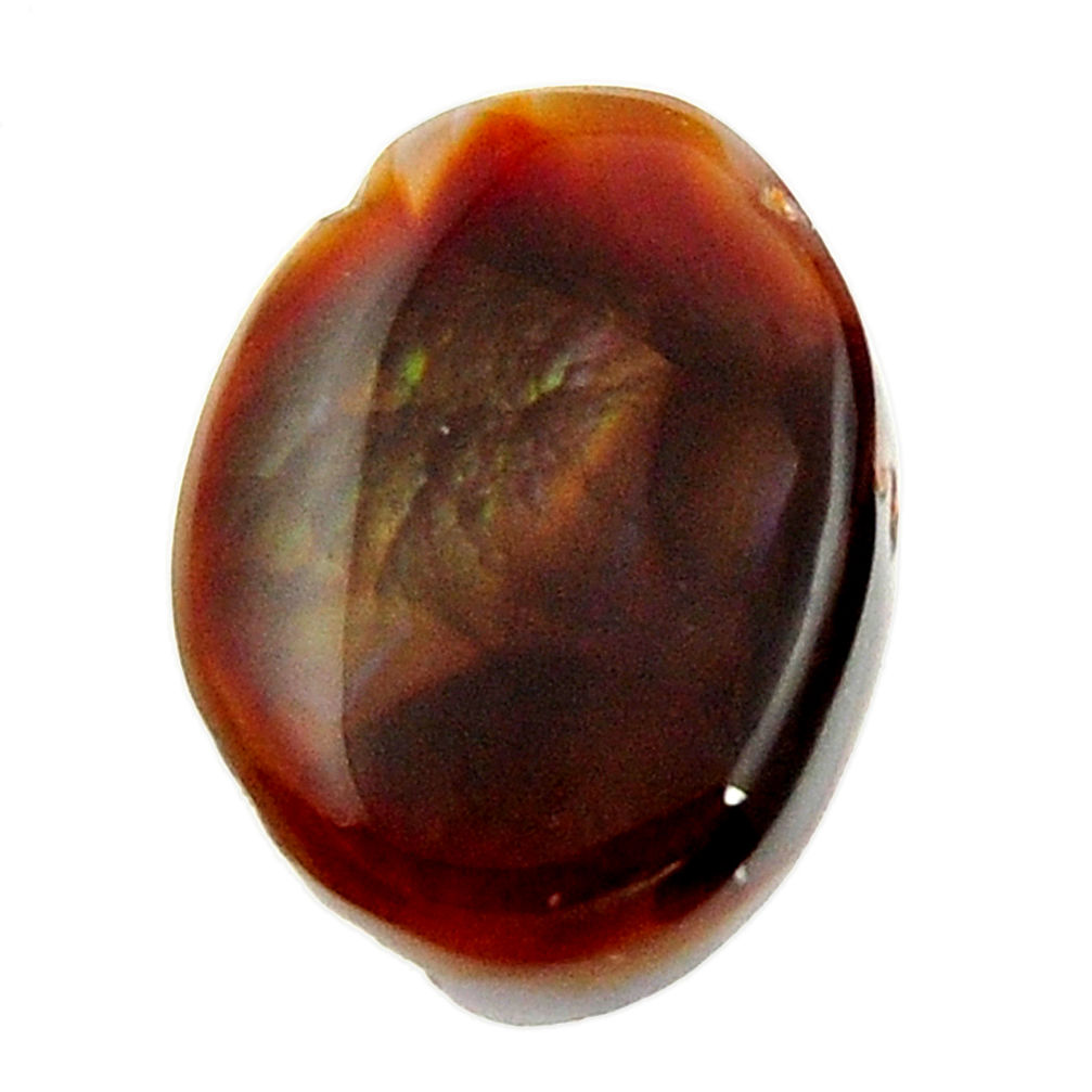  mexican fire agate cabochon 18x13.5 mm loose gemstone s16191