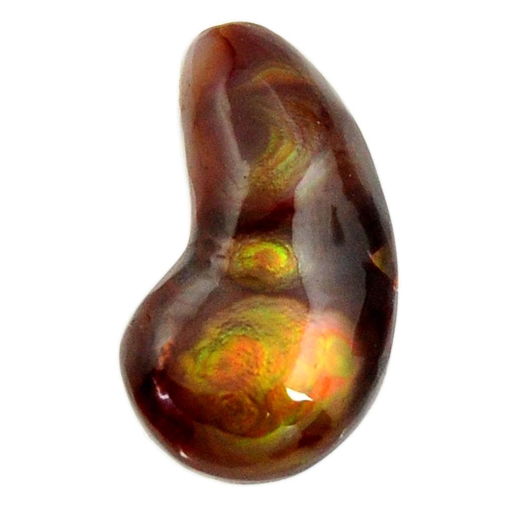  mexican fire agate cabochon 21x11.5 mm loose gemstone s16189