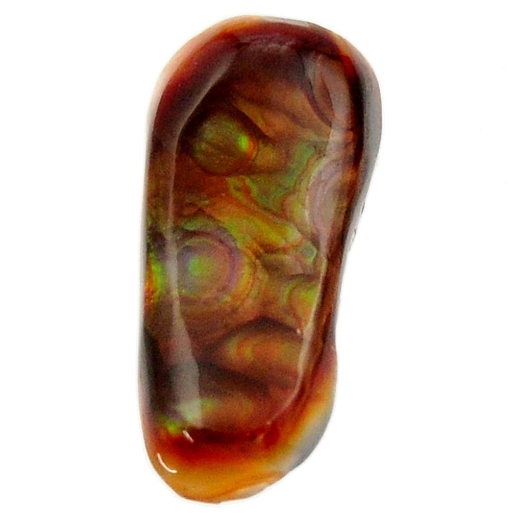  mexican fire agate cabochon 22x10mm fancy loose gemstone s16188