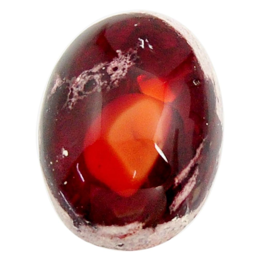 Natural 13.45cts mexican fire opal cabochon 18x13 mm oval loose gemstone s16253