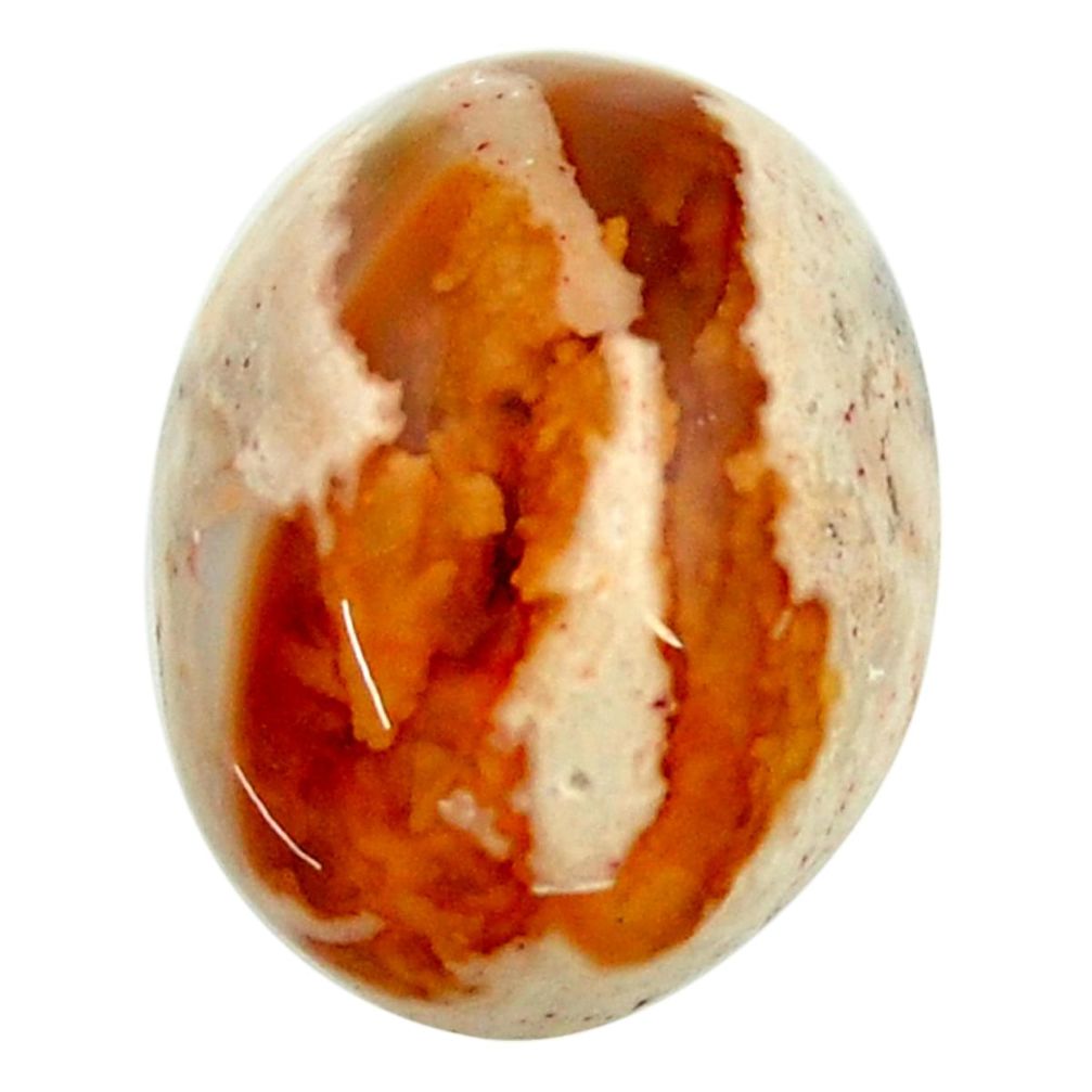  mexican fire opal cabochon 19x15 mm oval loose gemstone s16236