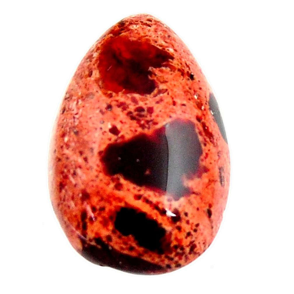 Natural 15.10cts mexican fire opal cabochon 20.5x13.5 mm loose gemstone s16241