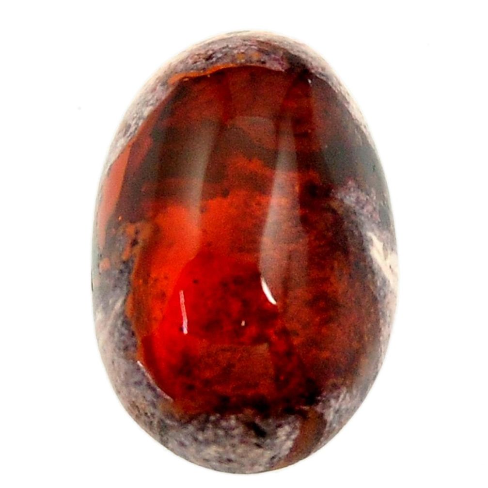  mexican fire opal cabochon 21x14 mm oval loose gemstone s16255