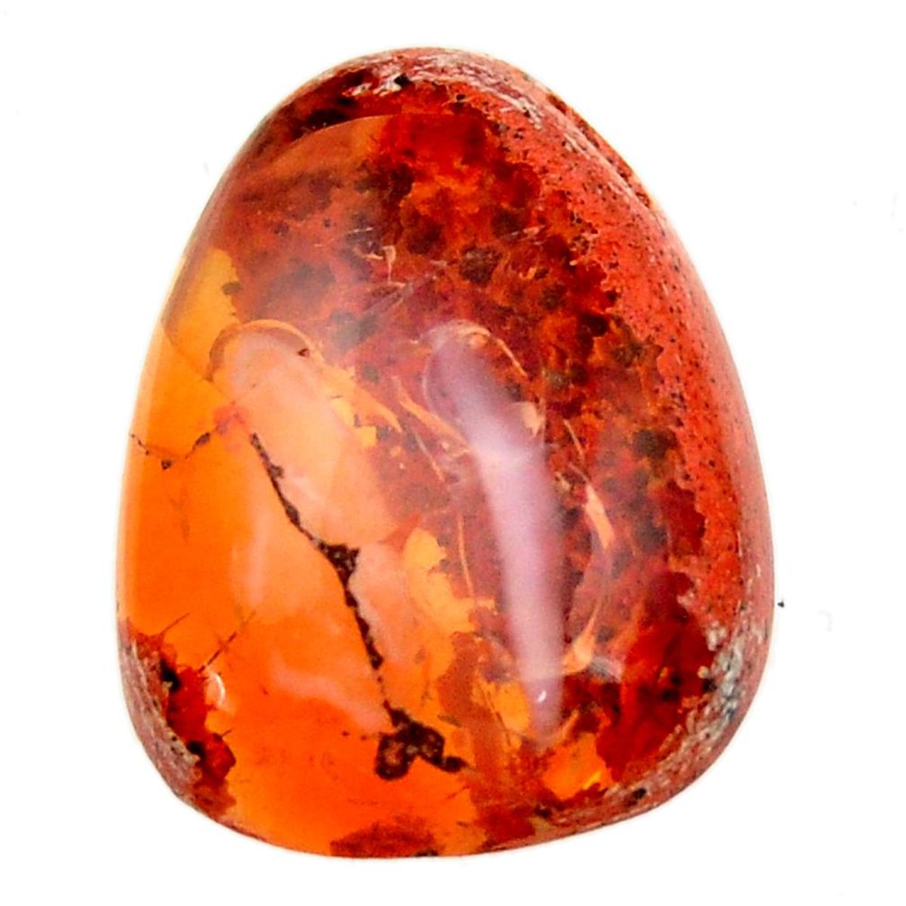  mexican fire opal cabochon 23x17.5 mm loose gemstone s16224
