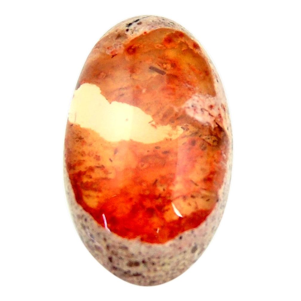  mexican fire opal cabochon 27.5x16.5 mm loose gemstone s16240