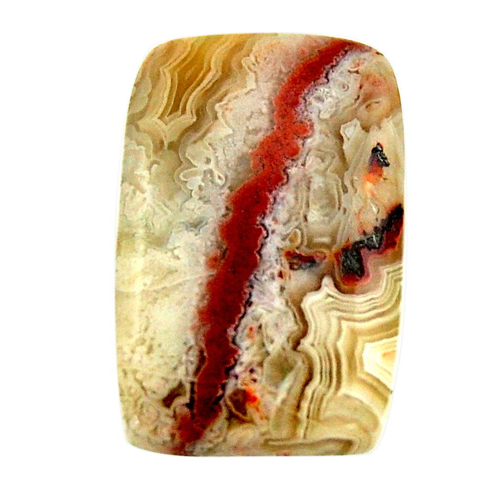  mexican laguna lace agate 21x13.5 mm loose gemstone s17444