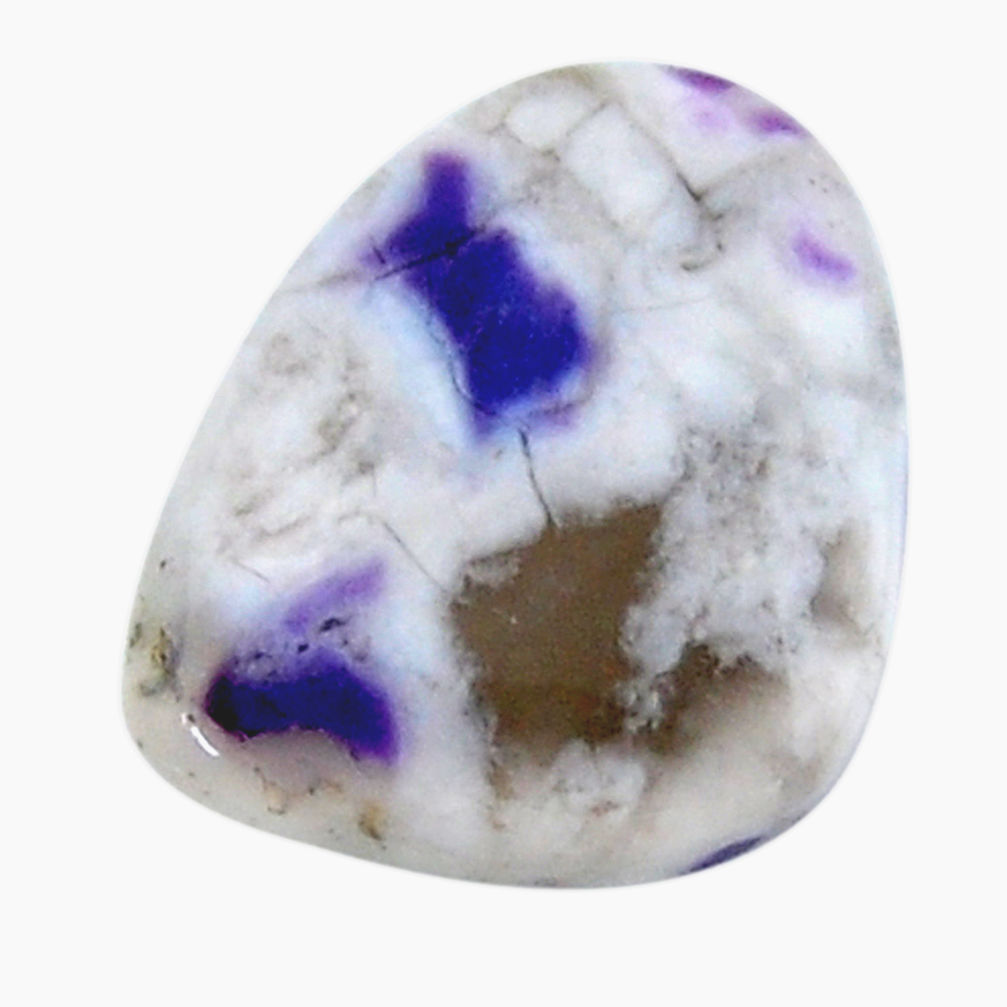 Natural 11.25cts mexican morado opal rough 18.5x16mm fancy loose gemstone s18972