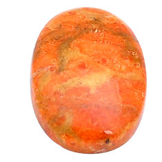 Natural 13.35cts mojave turquoise orange 22.5x15 mm oval loose gemstone s28771