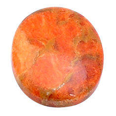 Natural 10.15cts mojave turquoise orange cabochon 21x16 mm loose gemstone s28778
