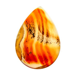  montana agate brown cabochon 27.5x18 mm loose gemstone s17534