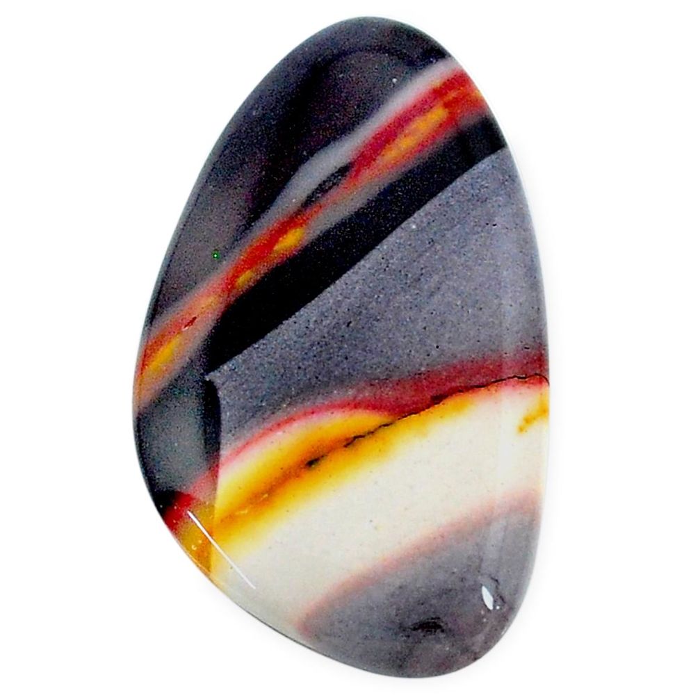 Natural 19.45cts mookaite brown cabochon 30x18 mm fancy loose gemstone s24851