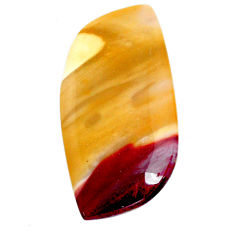 Natural 27.90cts mookaite brown cabochon 44x21 mm fancy loose gemstone s20924