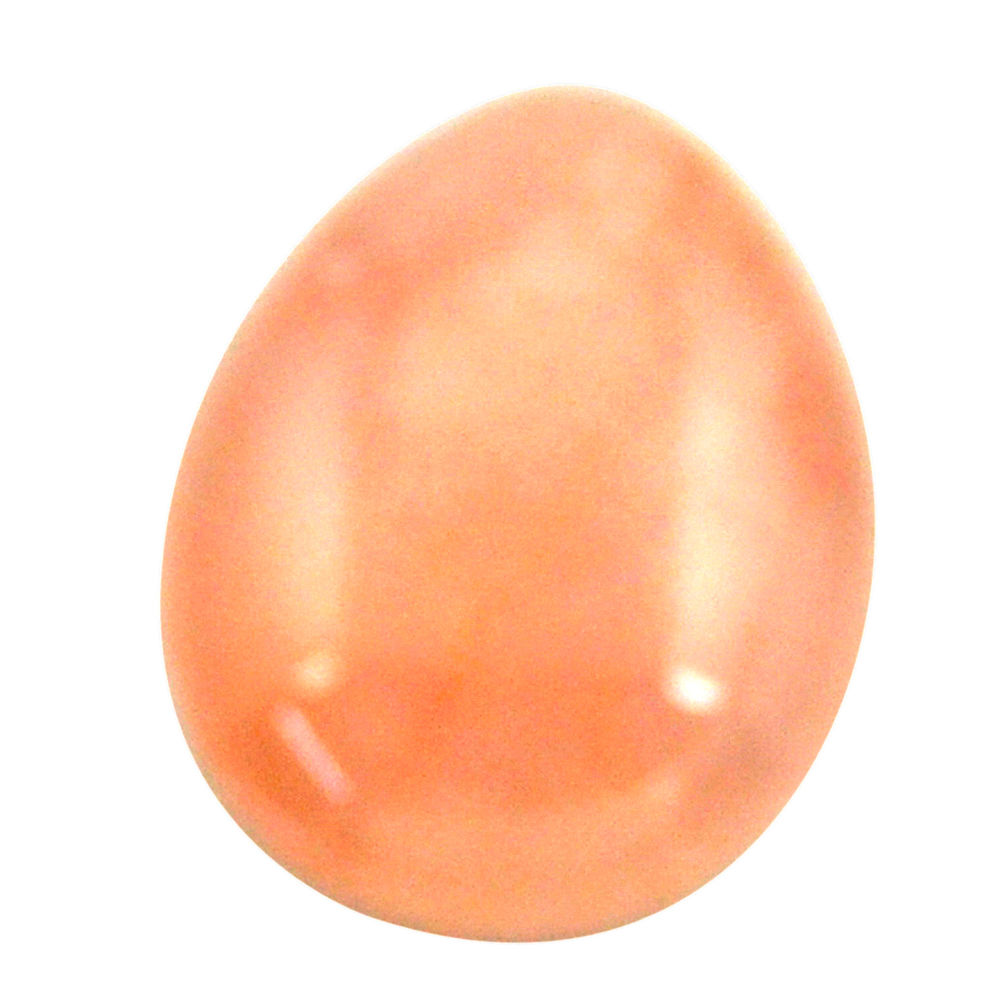 Natural 30.15cts morganite orange cabochon 25x20 mm oval loose gemstone s16423