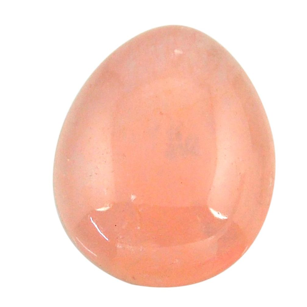  morganite orange cabochon 25x20 mm oval loose gemstone s16426