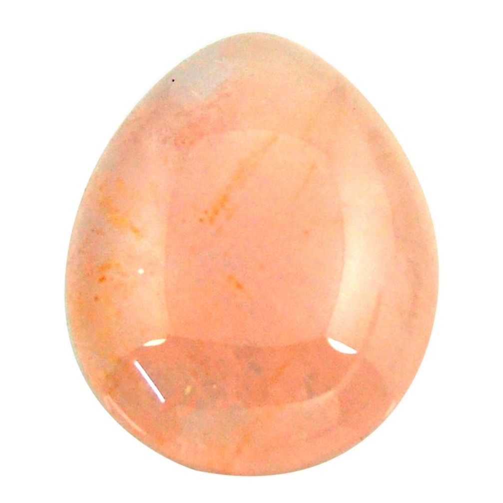  morganite orange cabochon 25x20 mm oval loose gemstone s16433