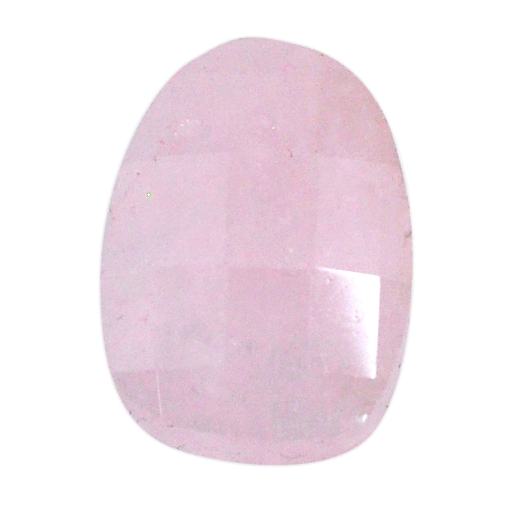 Natural 13.25cts morganite pink cabochon 17x12mm faceted loose gemstone s20547