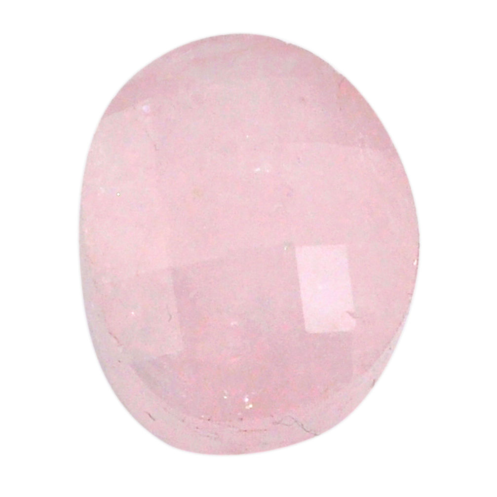 Natural 16.30cts morganite pink cabochon 17x13 mm faceted loose gemstone s20541