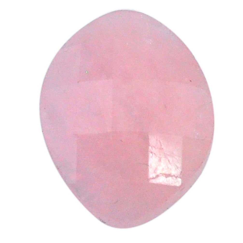 Natural 12.35cts morganite pink cabochon 19x14 mm faceted loose gemstone s20552
