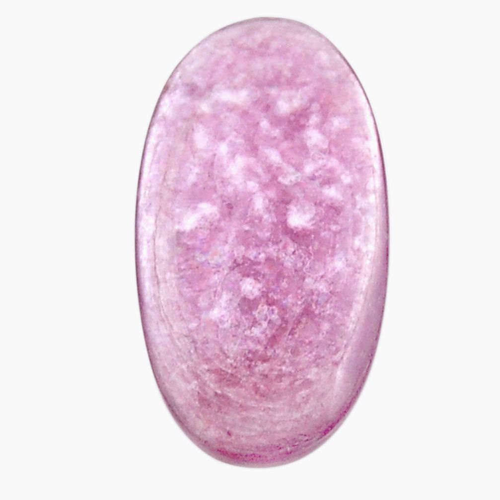Natural 16.30cts muscovite purple cabochon 30x15 mm oval loose gemstone s18924