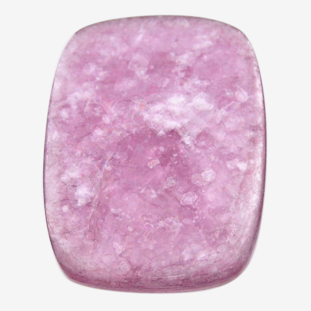 Natural 20.05cts muscovite purple cabochon 30x22mm cushion loose gemstone s18927