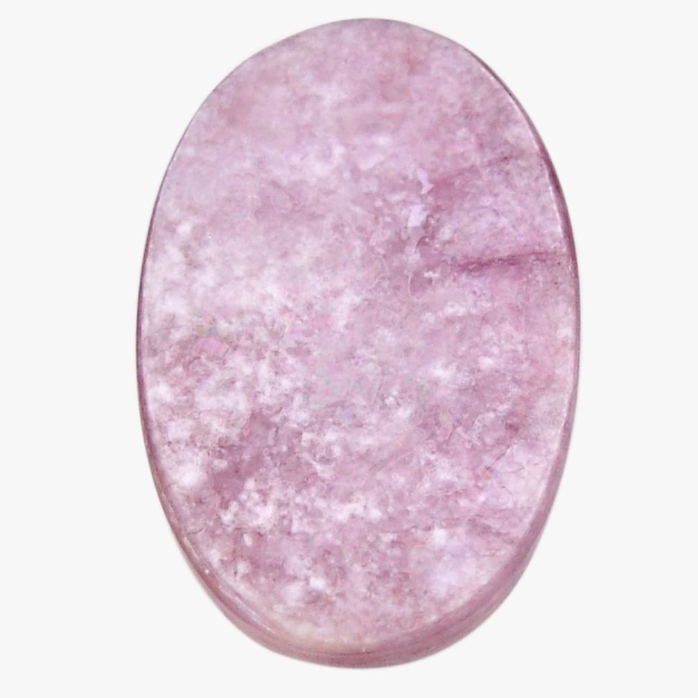 Natural 33.45cts muscovite purple cabochon 40x25 mm oval loose gemstone s18922