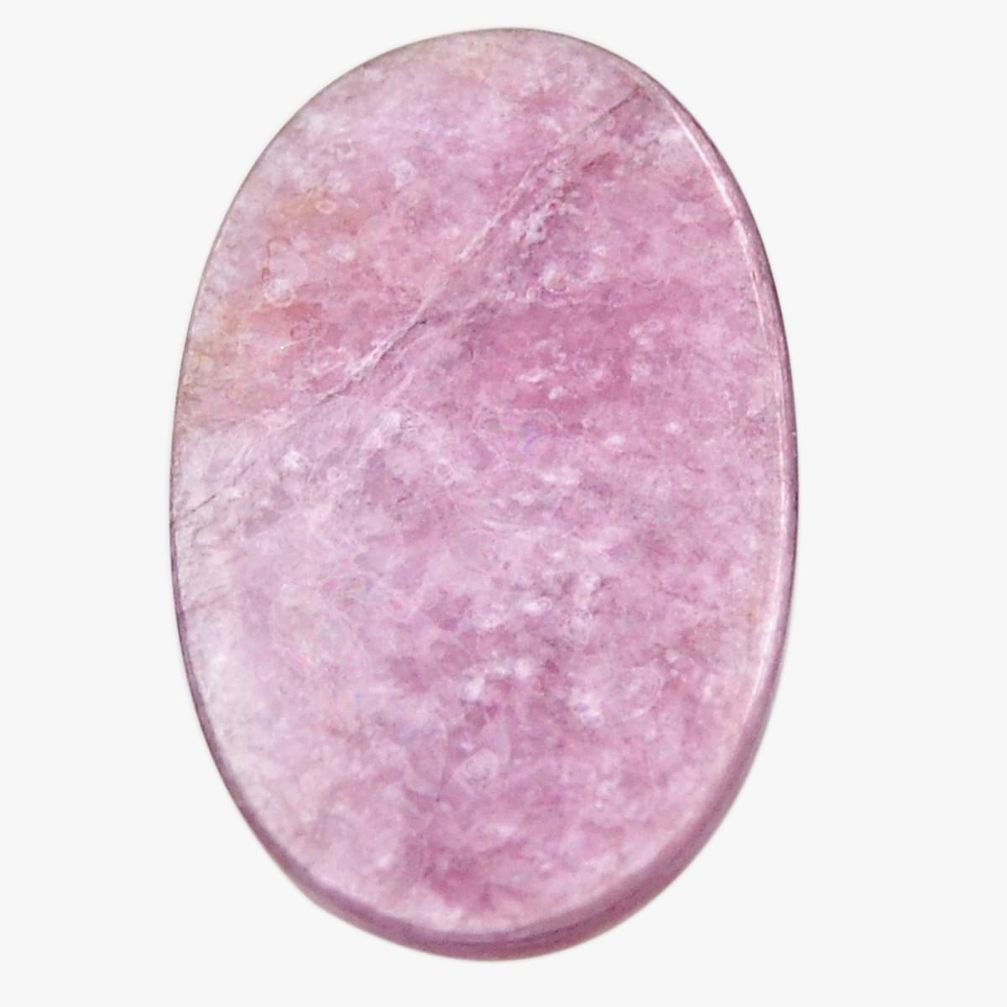 Natural 32.05cts muscovite purple cabochon 40x25 mm oval loose gemstone s18929