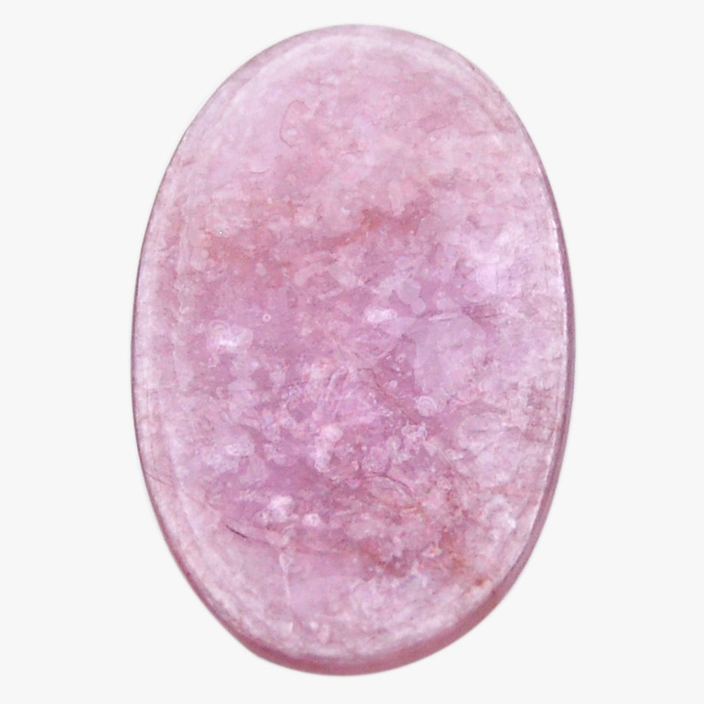 Natural 18.10cts muscovite purple cabochon 40x25 mm oval loose gemstone s18930