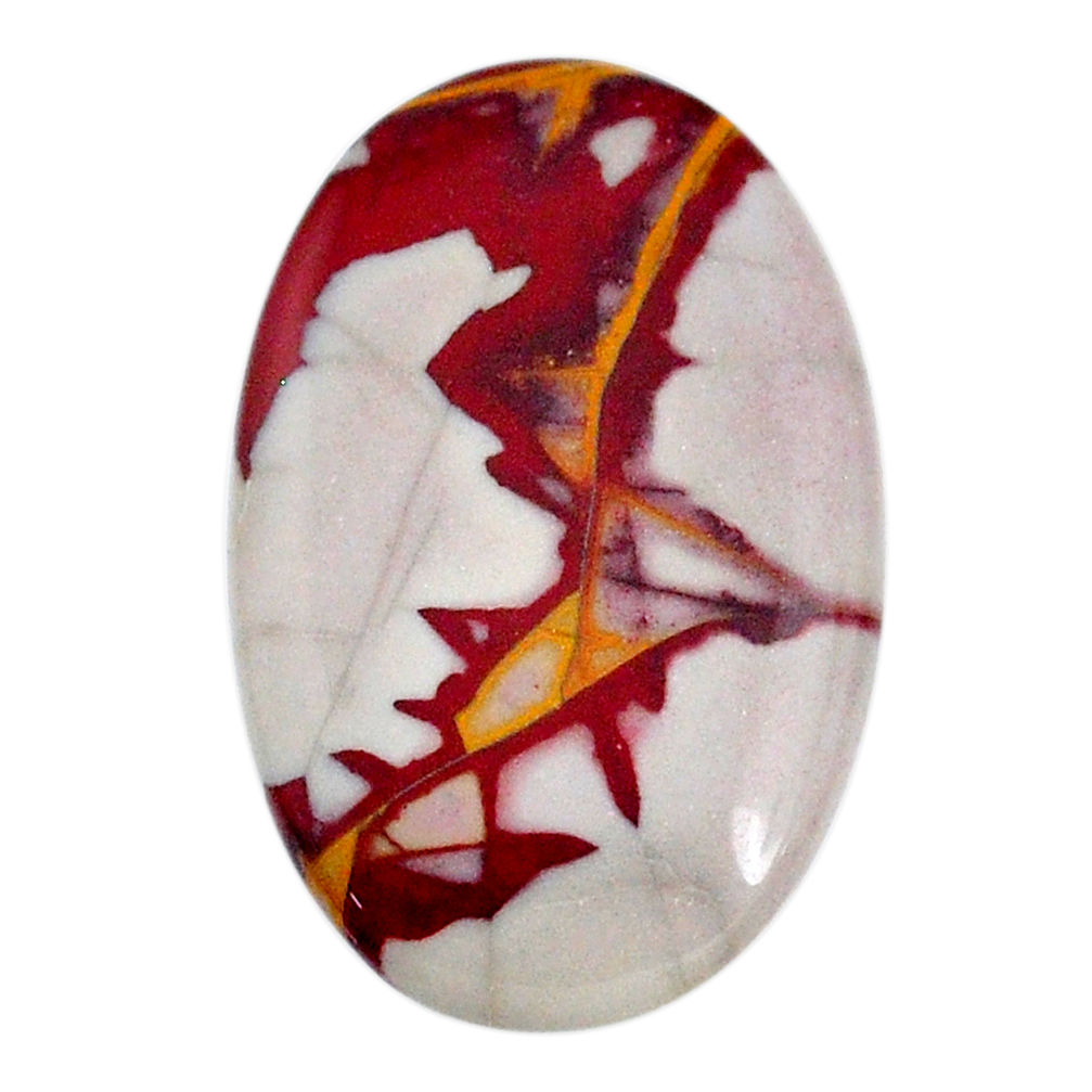 Natural 25.45cts noreena jasper cabochon 33x21.5 mm oval loose gemstone s21015