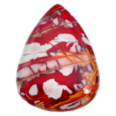 Natural 48.60cts noreena jasper cabochon 38x27 mm pear loose gemstone s21010