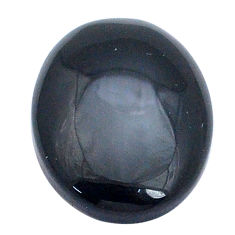 Natural 14.15cts obsidian eye rainbow cabochon 21x16 mm loose gemstone s28911