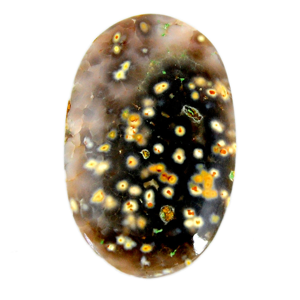 Natural 47.25cts ocean sea jasper (madagascar) 41x25 mm loose gemstone s19442