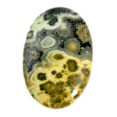 Natural 48.40cts ocean sea jasper (madagascar) 41x26 mm loose gemstone s19422