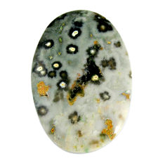Natural 38.25cts ocean sea jasper (madagascar) 42x28 mm loose gemstone s19451