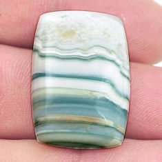 Natural 27.85cts opal green cabochon 27x18 mm octagan loose gemstone s26769