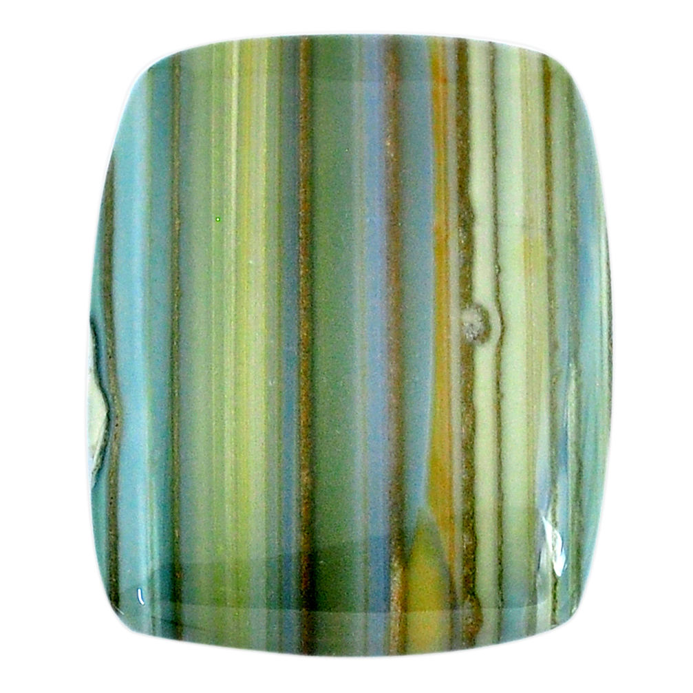 Natural 49.45cts opal green cabochon 33x26.5 mm octagan loose gemstone s20578
