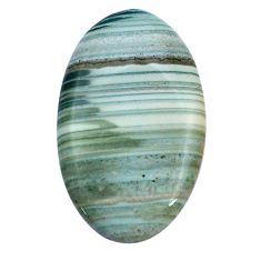 Natural 52.95cts opal green cabochon 45x27 mm oval loose gemstone s27601
