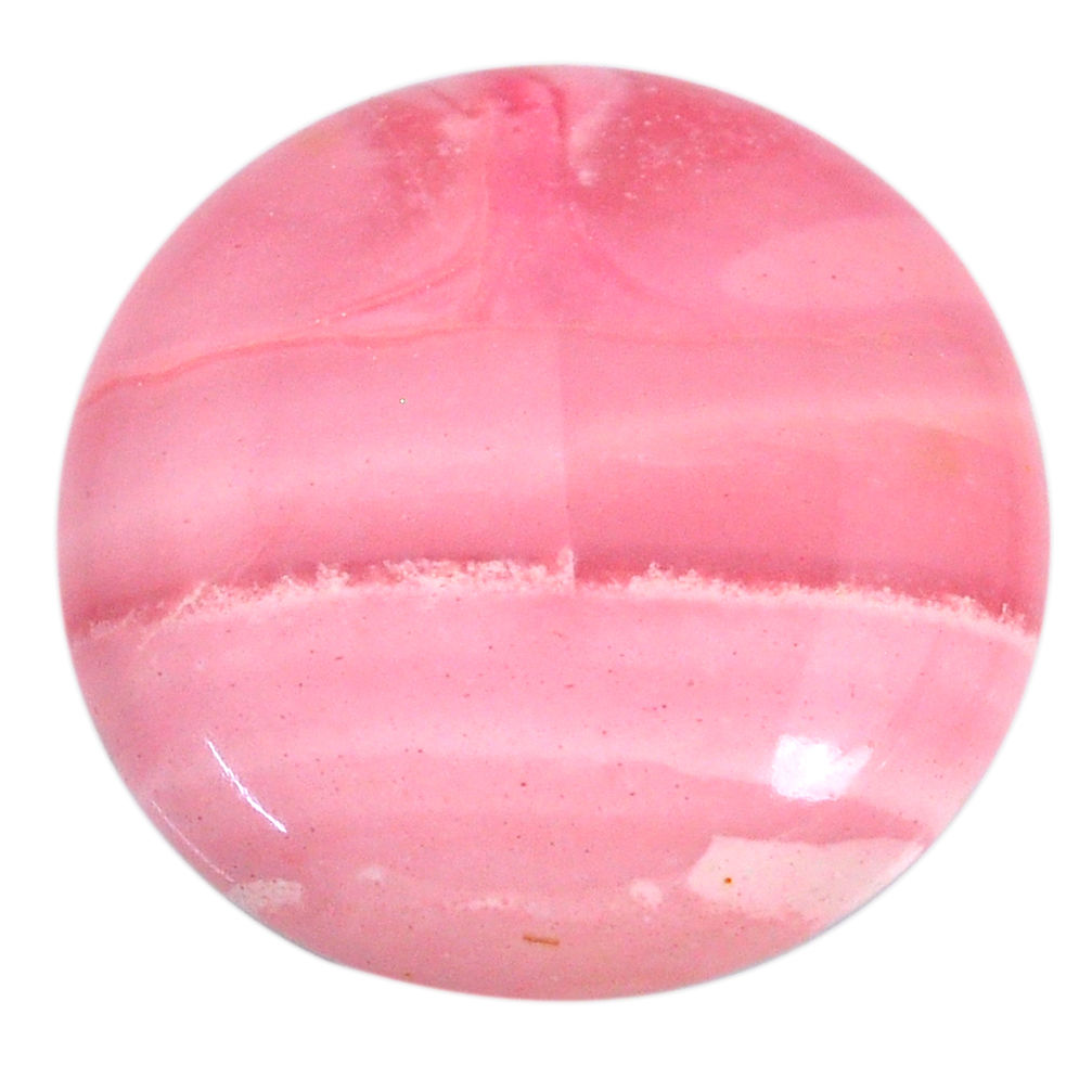 Natural 19.45cts opal pink cabochon 25x25 mm round loose gemstone s20522