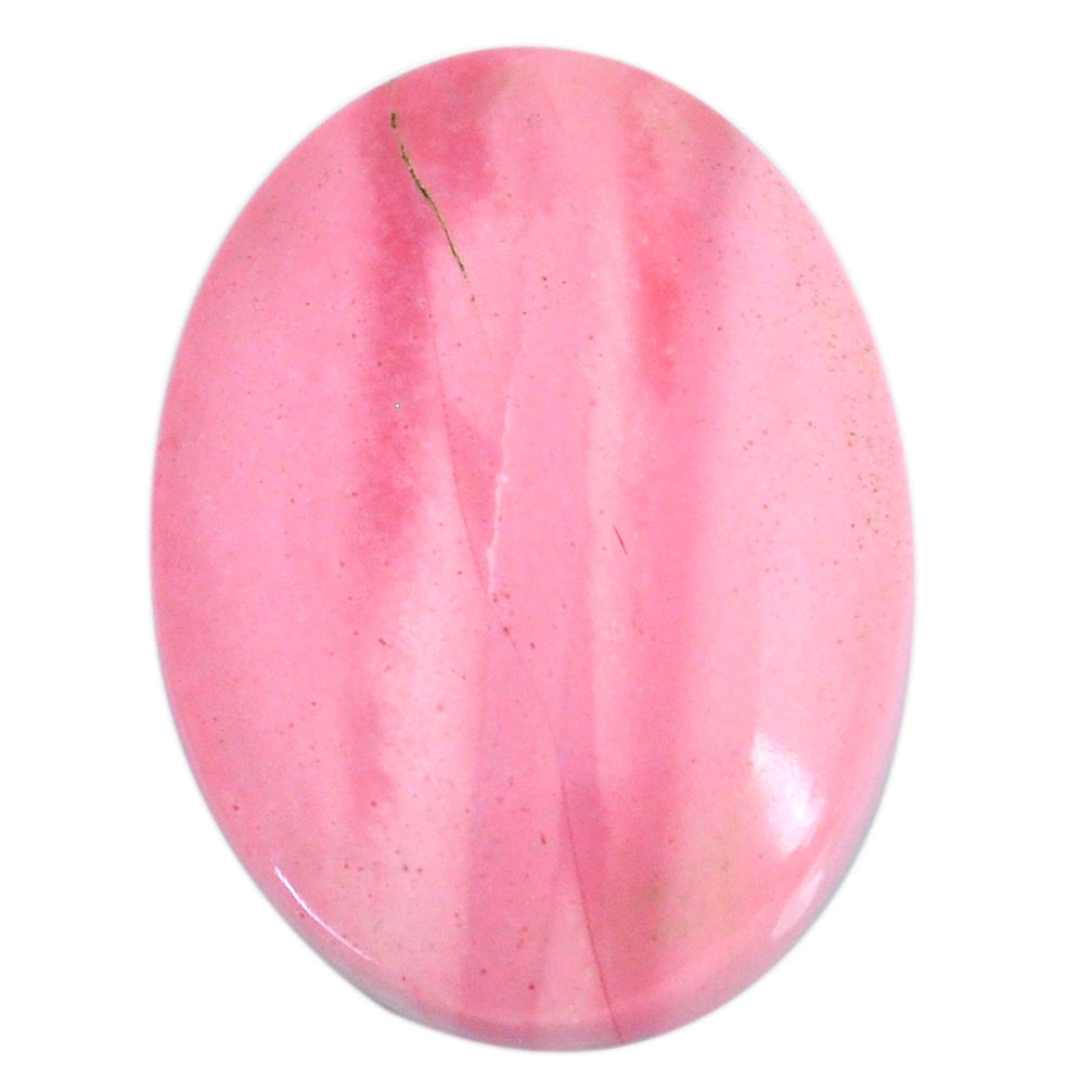 Natural 19.45cts opal pink cabochon 27x20 mm oval loose gemstone s20531