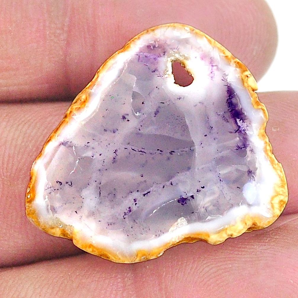 Natural 17.40cts opal purple cabochon 28x25 mm fancy loose gemstone s22775