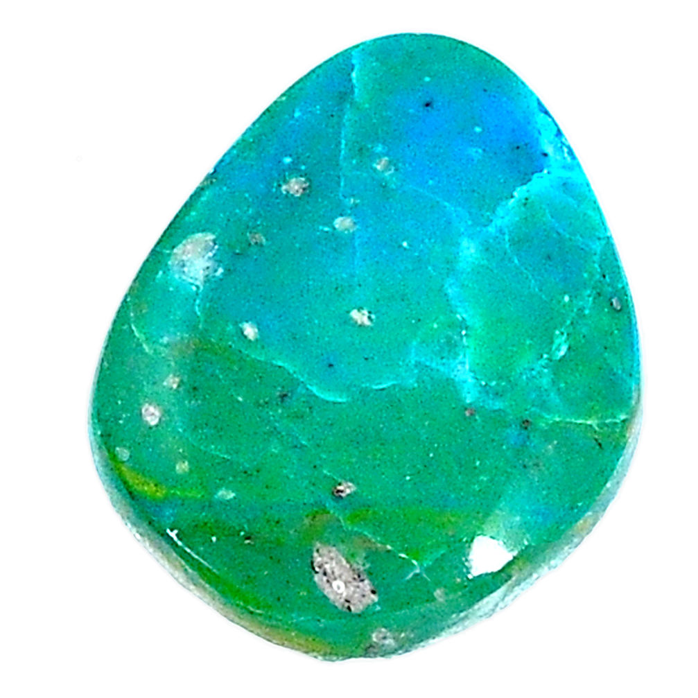 Natural 10.30cts opaline green cabochon 21.5x7 mm fancy loose gemstone s22753